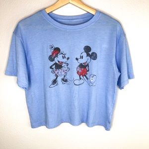 AMERICAN EAGLE DISNEY MINNIE & MICKEY CROP TOP